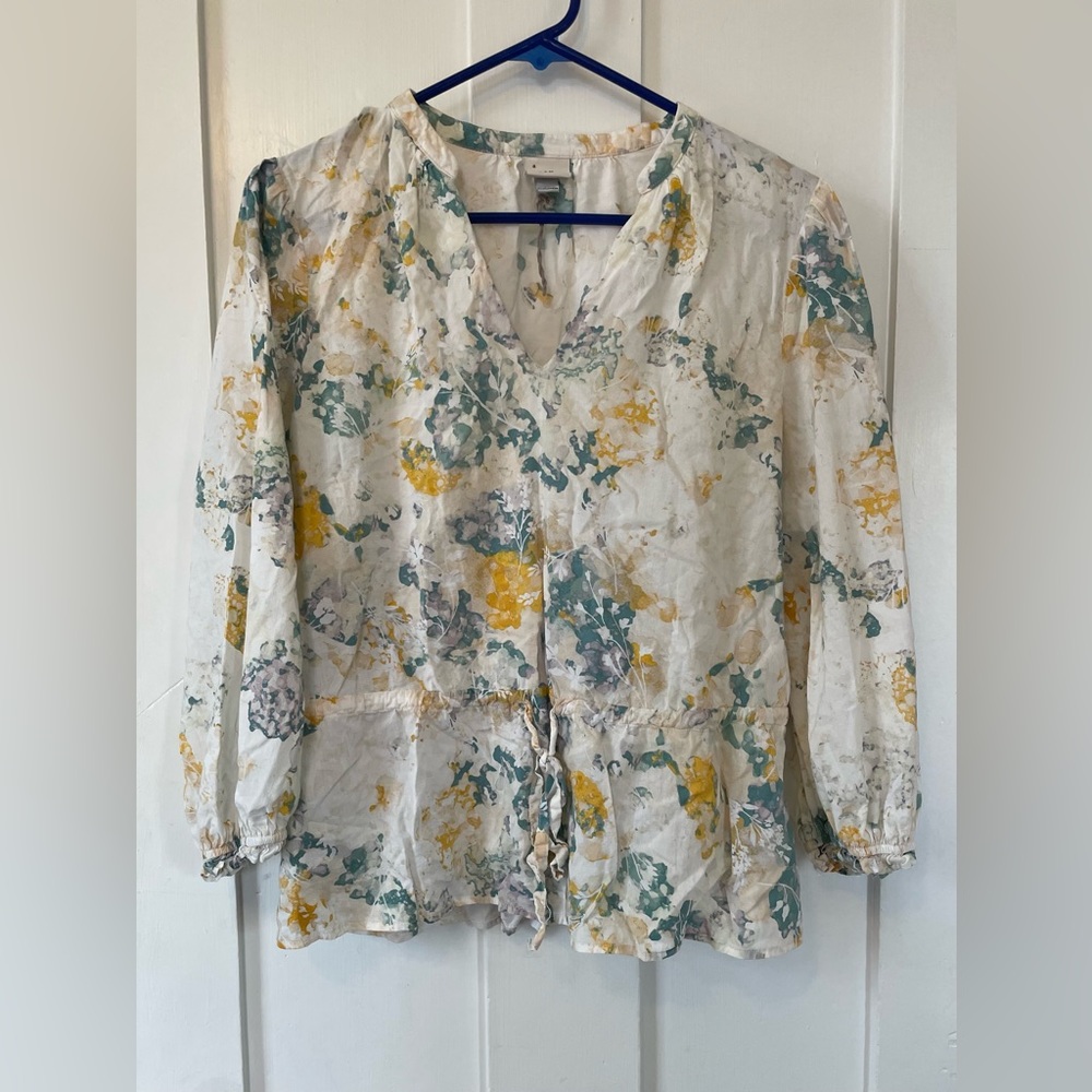 Floral Pattern Blouse